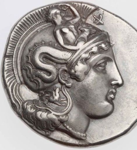 Distater of Thourioi, Lucania, with head of Athena